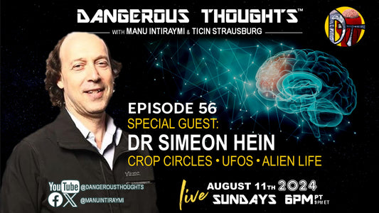 Episode 56 - Dr Simeon Hein! Come talk about UFO's, Mysterious Objects, & What's a Black Swan Event! Dangerous Thoughts 1.14K subscribers Analytics Edit video 11 Share