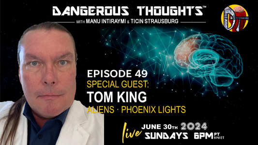 Episode 50 - Tonight! Come speak LIVE with Tom King about Aliens and the Phoenix Lights!